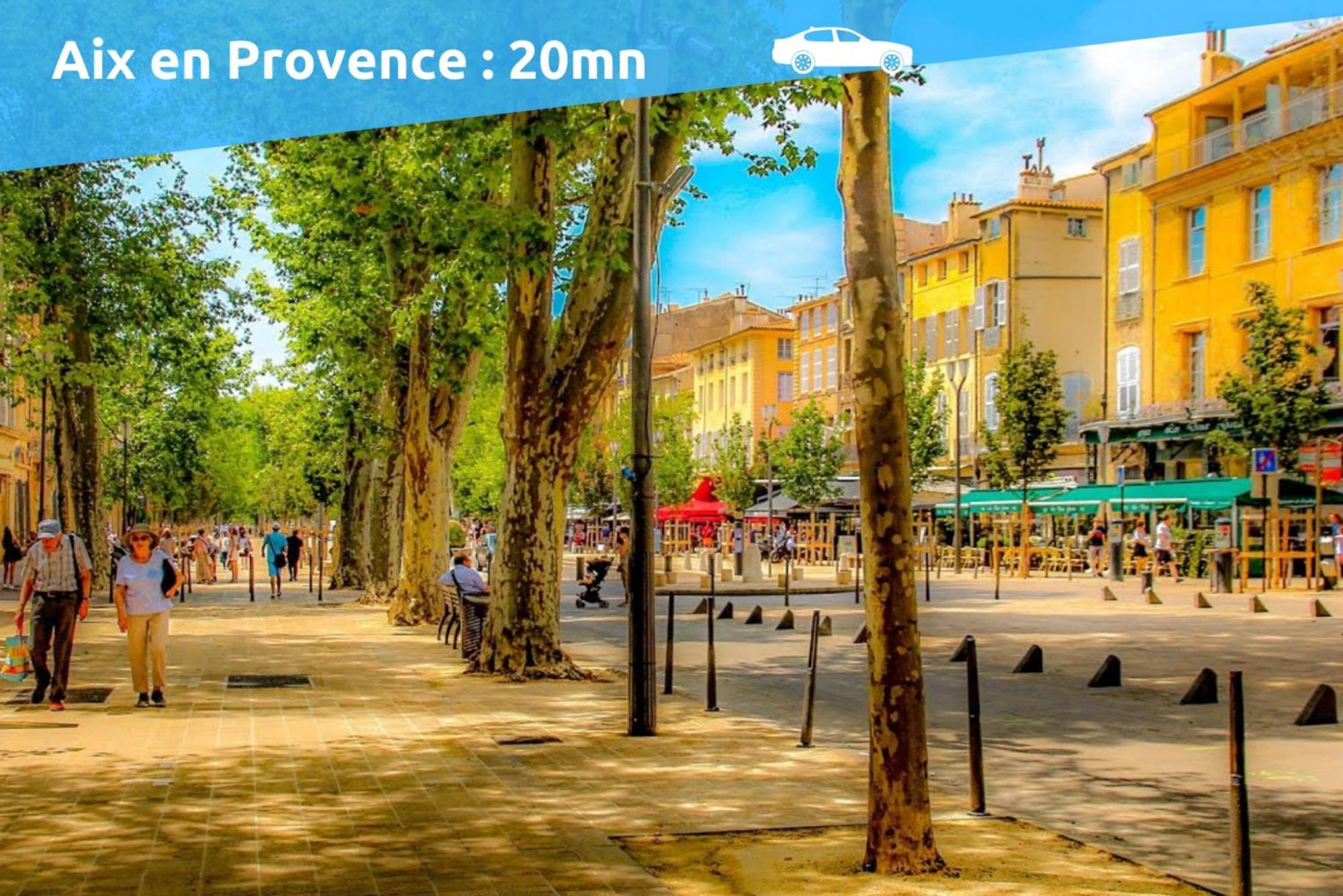 Lou Baou - Calme - Lumineux - Wifi Gardanne Exterior foto