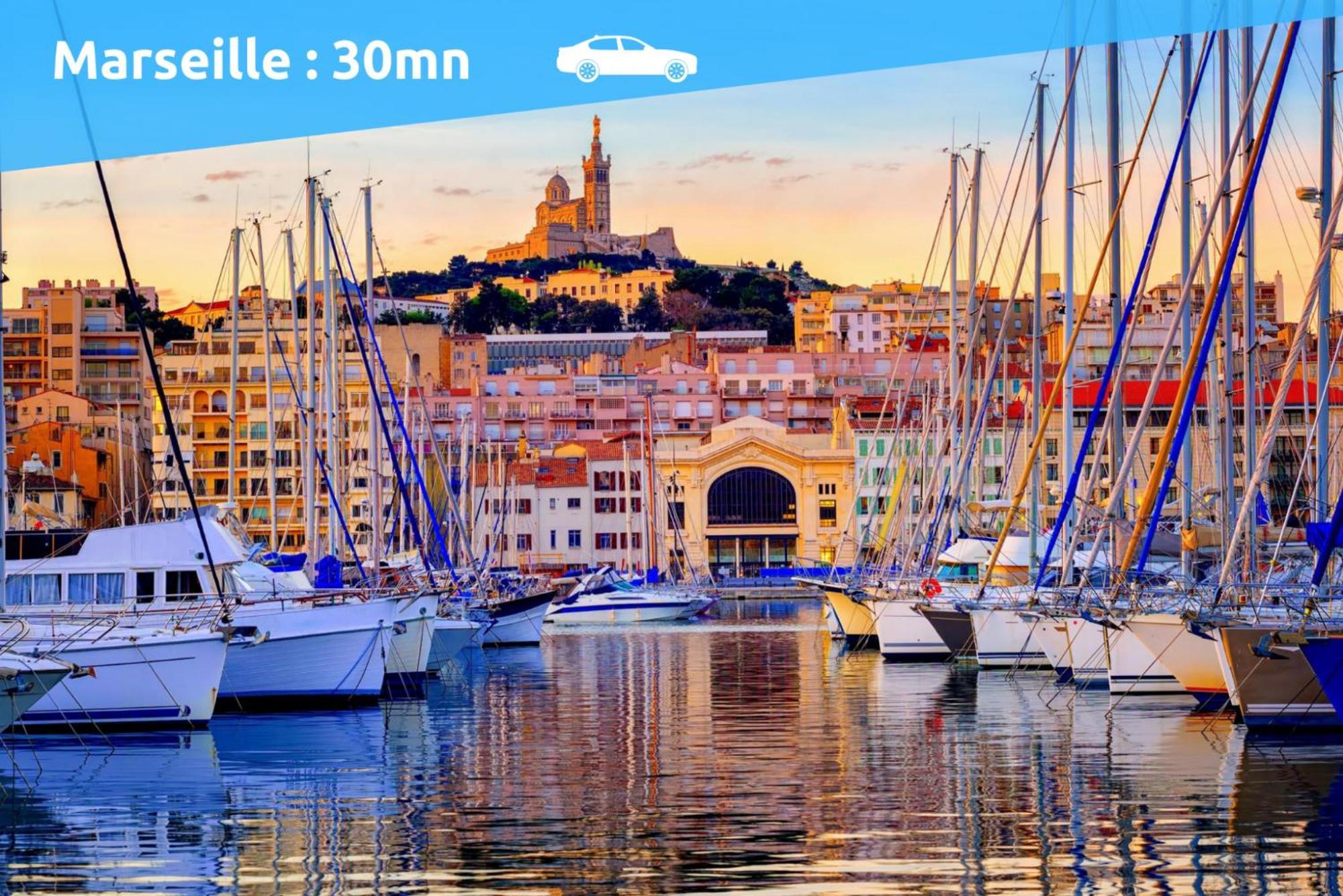 Lou Baou - Calme - Lumineux - Wifi Gardanne Exterior foto